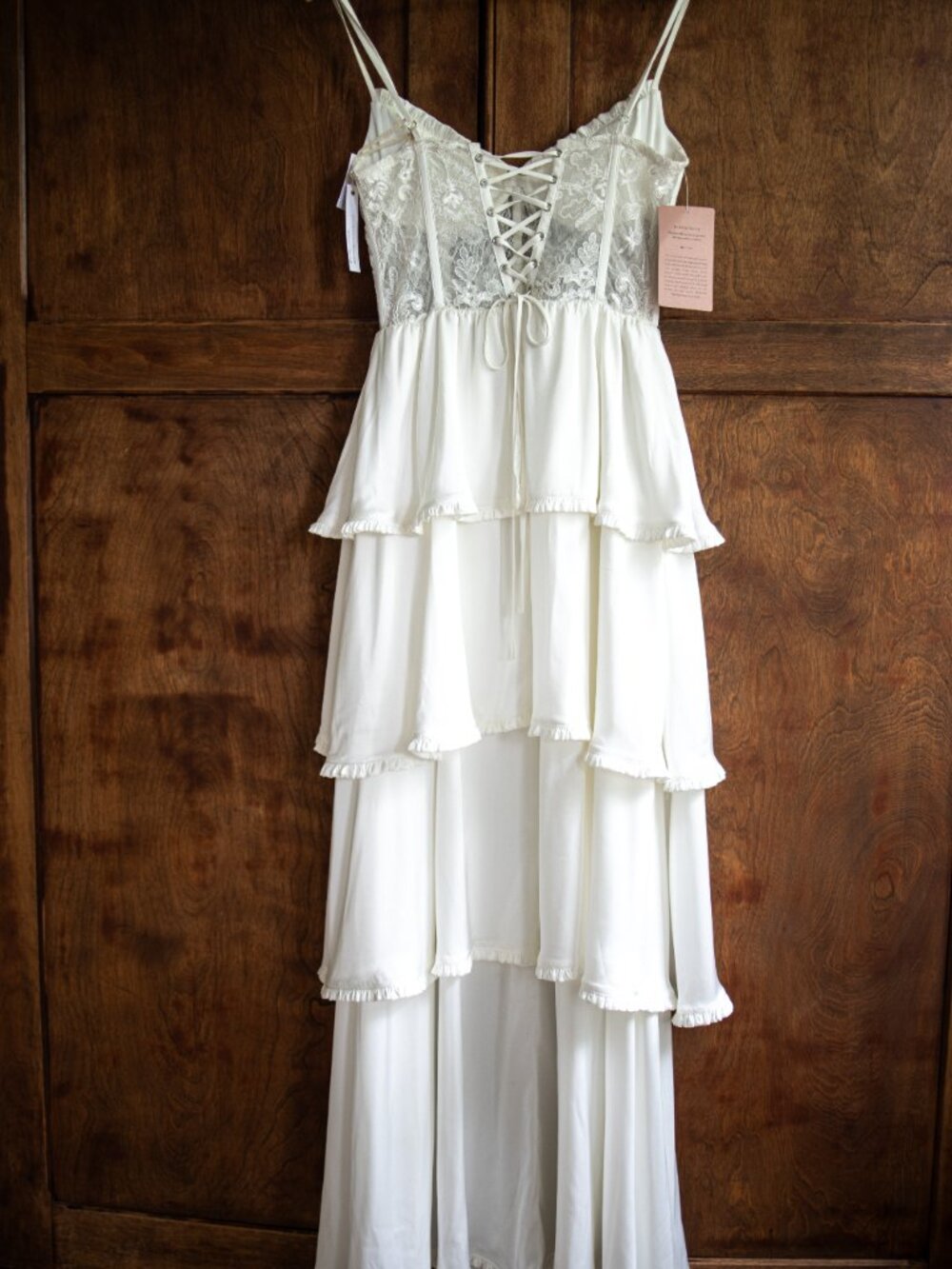 BHLDN Dakota Gown — Altered for Petite Height | BNWT - Picture 9 of 12